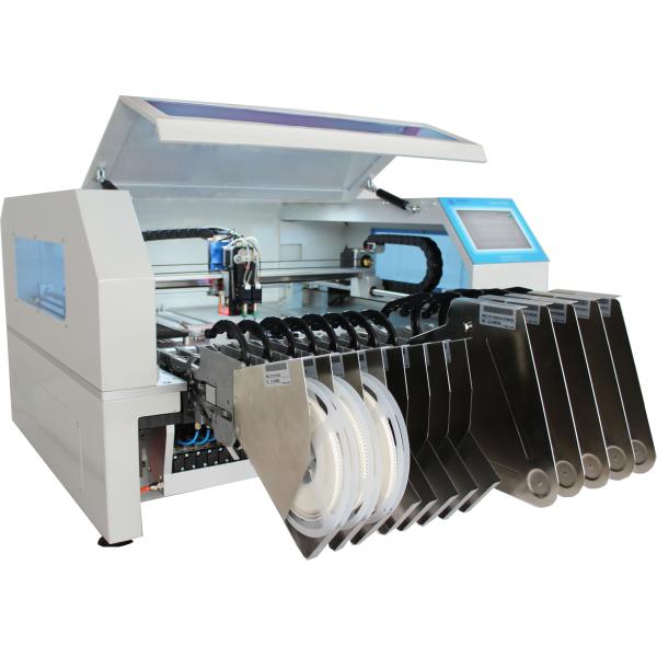 Quality Advanced SMT CHMT530P Pneumatic Feeder Vision System SMT SMD Pick Place Machine for sale