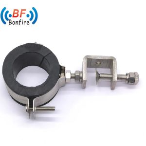 U-Shaped Wire and Cable Tube Clamp with Rubber Strip and Clamp Customizable