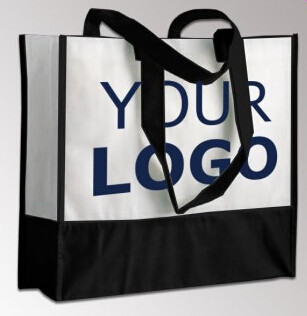 Tote shopping bag supplier recyclable pp laminated non woven bag, custom