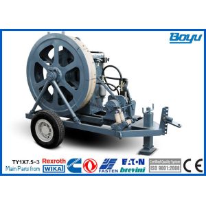 Fiber Cable Stringing Equipment Overhead Transmission Line Stringing Machine Puller