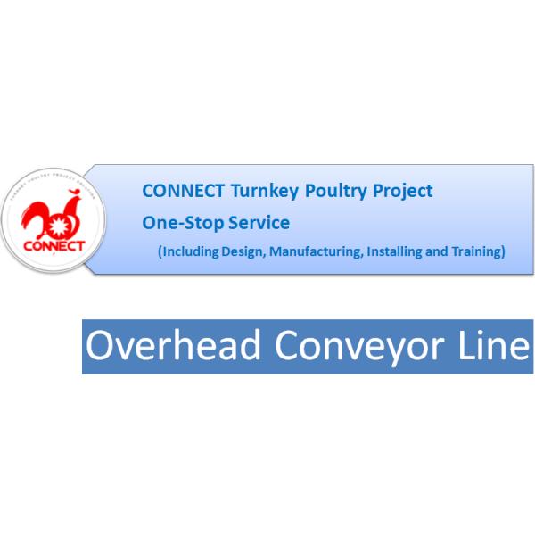 high quality Automatic poultry Slaughter frequency conversion controlling overhead conveyor line hanger equipment