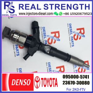 Common rail fuel injector 23670-30080 095000-5740 095000-5741 095000-574# for