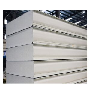 Polyurethane PU Sandwich Panel With 150mm Width Galvanized Steel Surface