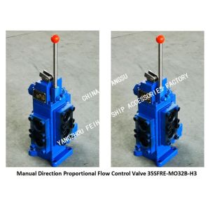 MARINE MANUAL PROPORTIONAL FLOW REVERSING SPEED REGULATING VALVE 35SFRE-MO32B-H3