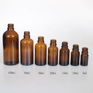 Dropper Glass Bottles For Essential Oils Extra UV Protection