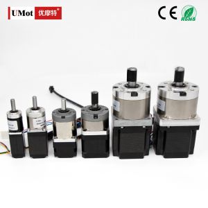 Nema 8-23 Micro Stepping Planetary Geared Stepper Motor With Gearbox Reducer for