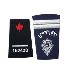 Custom Embroidered Clothing Patch, Personalized Badges With Serging / Heat