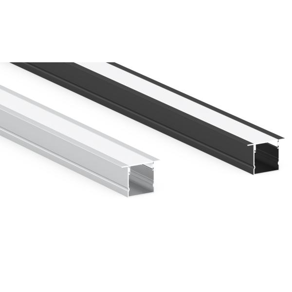 LEDCORP® Customized Aluminum Profile Recessed/Embedded Project Cases for Linear Light Assembly for Home Residence Office