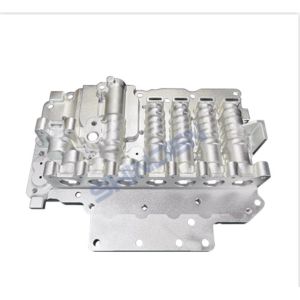 Silver Aluminum Camshaft Cover Polished Surface Finish Custom CNC Machining