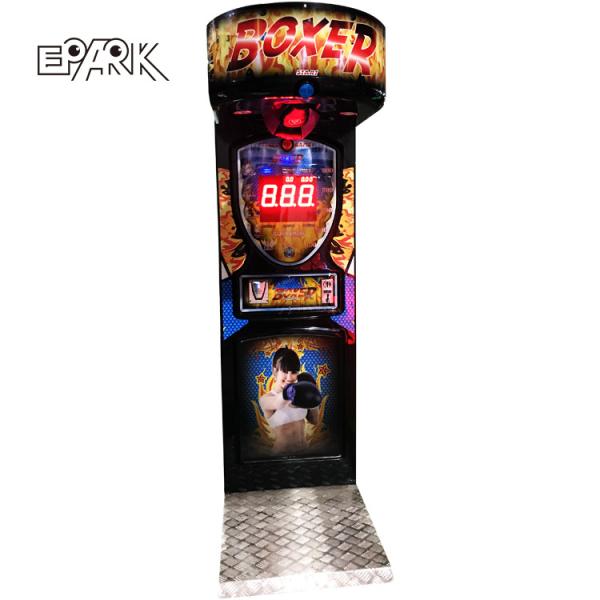 Coin Operated Redemption Game Machine 350W Electronic Arcade Punch Boxing
