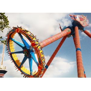 Adult Big Outdoor Pendulum Amusement Ride With Colorful LED Lights For Theme