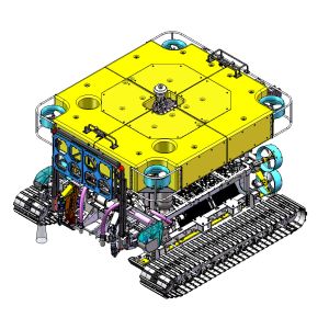 VYL750 2000m Cable Maintenance ROV with 2* 7 Axis Hydraulic Manipulator