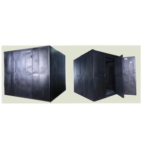 IEC60598 Electrical Safety Test Equipment Black Rectangular Draught Proof