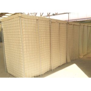SIZE Customized Hesco Blast Wall / Hesco Mil1-Mil10 For Flood Fence