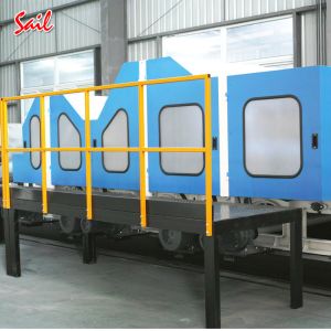 Nonwoven chemical and nature fibre carding machine coconut fibre carding machine