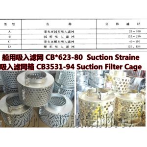 CB*623-80 B ring circular suction strainer