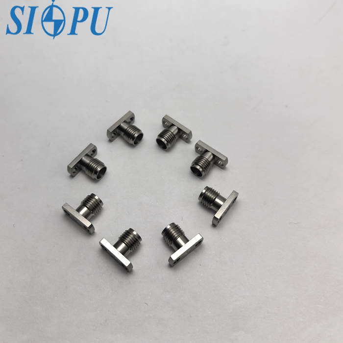 DC–18 GHz Frequency Bandwidth SMA RF Connector with VSWR≤1.05 0.012F GHz and Passivation Plating