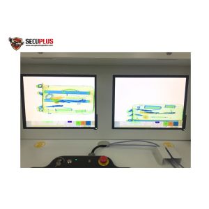 Middle Size Dual View X Ray Airport Scanner With Multi Language Option