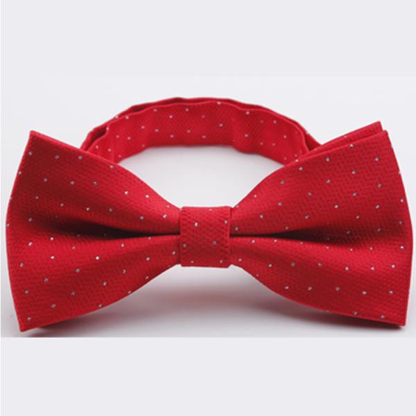 Men's polyester jacquard bow-tie