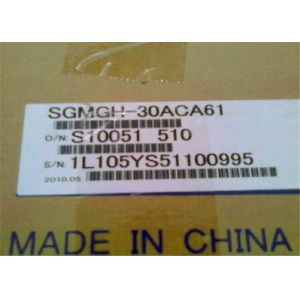 Industrial Servo Motor Yaskawa 18.6N.m 23.8A 200V AC Servo Motor SGMGH-30ACA6C
