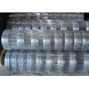 China Steel 1.8mm Diameter Wire Cattle Fencing With 8foot Height on sale