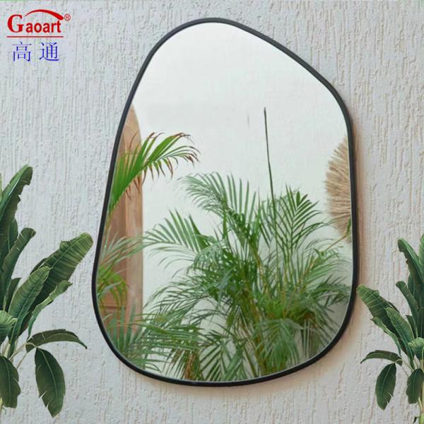 Wooden Frame Mirror for Wall Decor Floor Length Mirror Modern Rustic Design