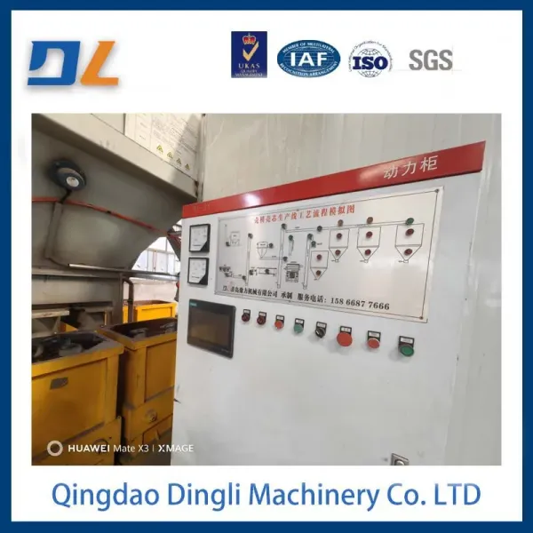 High Efficiency Steel Shot Box Casting Line