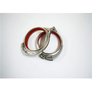 Custom Rubber Size Quick Release Pipe Clamp Easy Install Diesel Engine 1mm