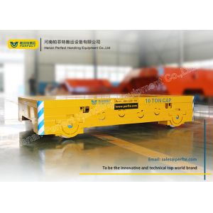 Customized Material Transfer Cart , Electric Material Handling Trolley Transfer