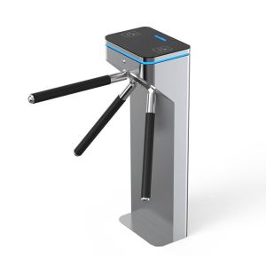 China Anti Tailgating Tripod Turnstile Gate with LED Acrylic Top Panel and High Throughput for Seamless System Integration on sale