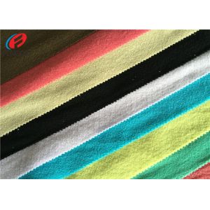 100% Polyester Tricot Knit Fabric One Side Brushed Pearl Velvet Fabric For