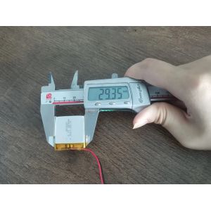 3.7v 300mah Lithium Polymer Battery Pack 303040 Lp303040 Rechargeable Battery