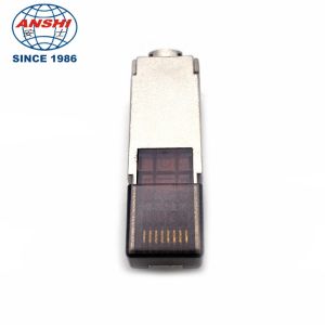 ANSHI RJ45 CAT7 FTP Unshielded STP Shield Modular Plug Grey RJ45 Tolless