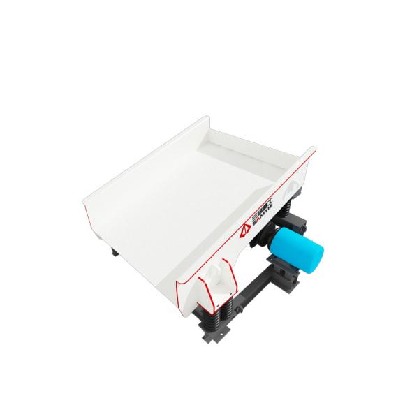 300TPH Processing Capacity Single Shaft Vibrating Feeder with Simple Structure