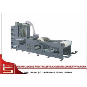 6 color Label Flexo Printing Machine with unwind and rewind , stack type