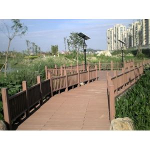 WPC Construction Plastic Wood Fence and Floor for Outdoor Courtyard and Garden