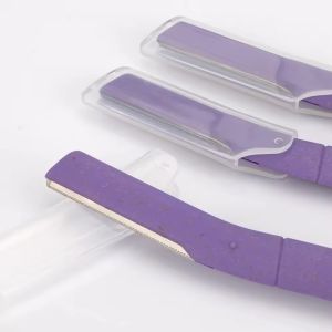 Facial Clean Razor Eyebrow Trimmer Single Blade Safety Eyebrow Grooming Razor