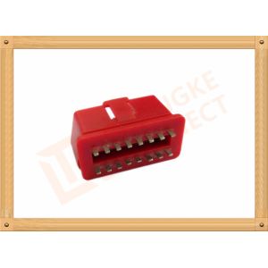 Wholesale RED 16 Pin Obd Connector Replacement Obd Ii Connector CK-SOM002B from china suppliers
