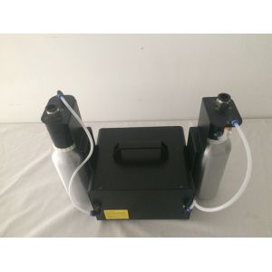 Black Commercial HVAC Essential Oil Diffuser With External Bottle / Nebulizer