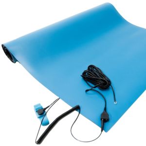 ESD Rubber Mat 2mm 3mm Nitrile 10e6-10e9 Ohm Surface Resistance