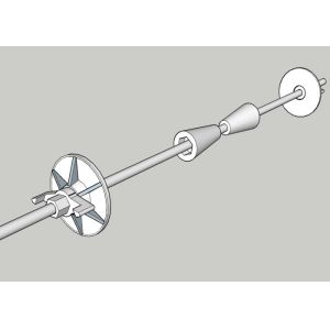 Wholesale ForPro Concrete Formwork Accessories Galvanized Tie Rod With High Intensity from china suppliers