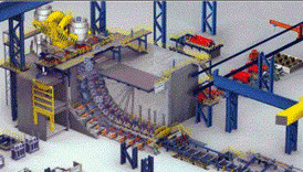 High Efficiency CCM Continuous Casting Machine With Different Billets Section