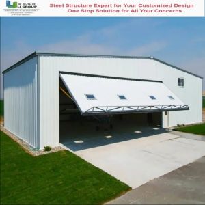 Q355B Prefabricated Steel Structure Warehouse with Galvanized Frame