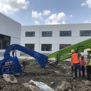 CE 12m Hydraulic Vibratory Hammer For Excavator Sheet Pile Driving