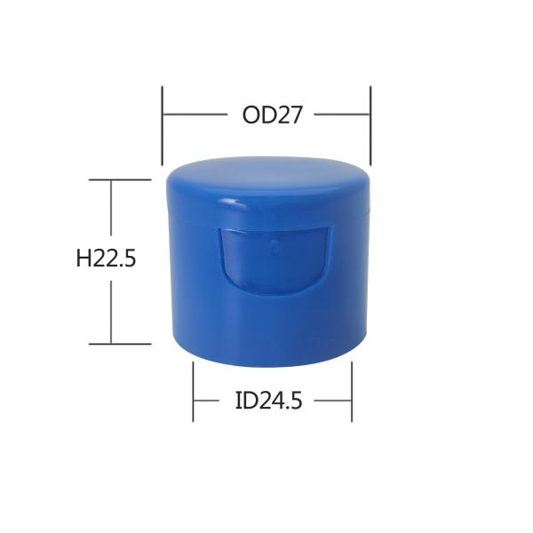 24/410 Plastic Flip Top Cap