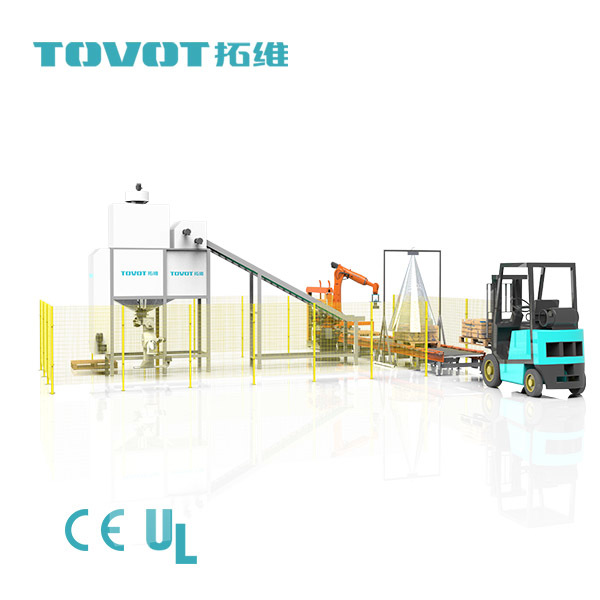 Wholesale Automatic Robot Bag Unloading Machine For Powder / Granule Processing from china suppliers