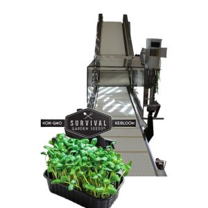 Easy to Operate 1100mm Cutting Width Microgreens and Grasses Harvesting Machines