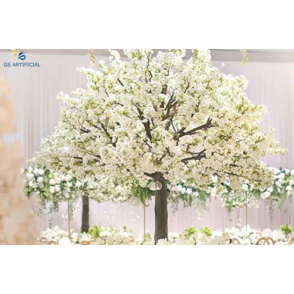 Customize Tree Wedding Centerpieces Realistic Visual Effects Plastic Material