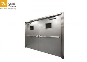 Wholesale 304 Stainless Steel Fire Rated Doors With Glass Insert/ One Hour Fire Rated from china suppliers