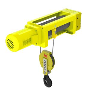 1t - 20t Capacity Lightweight Electric Hoist 2/1 4/1 Rope Reeving Leading Crane